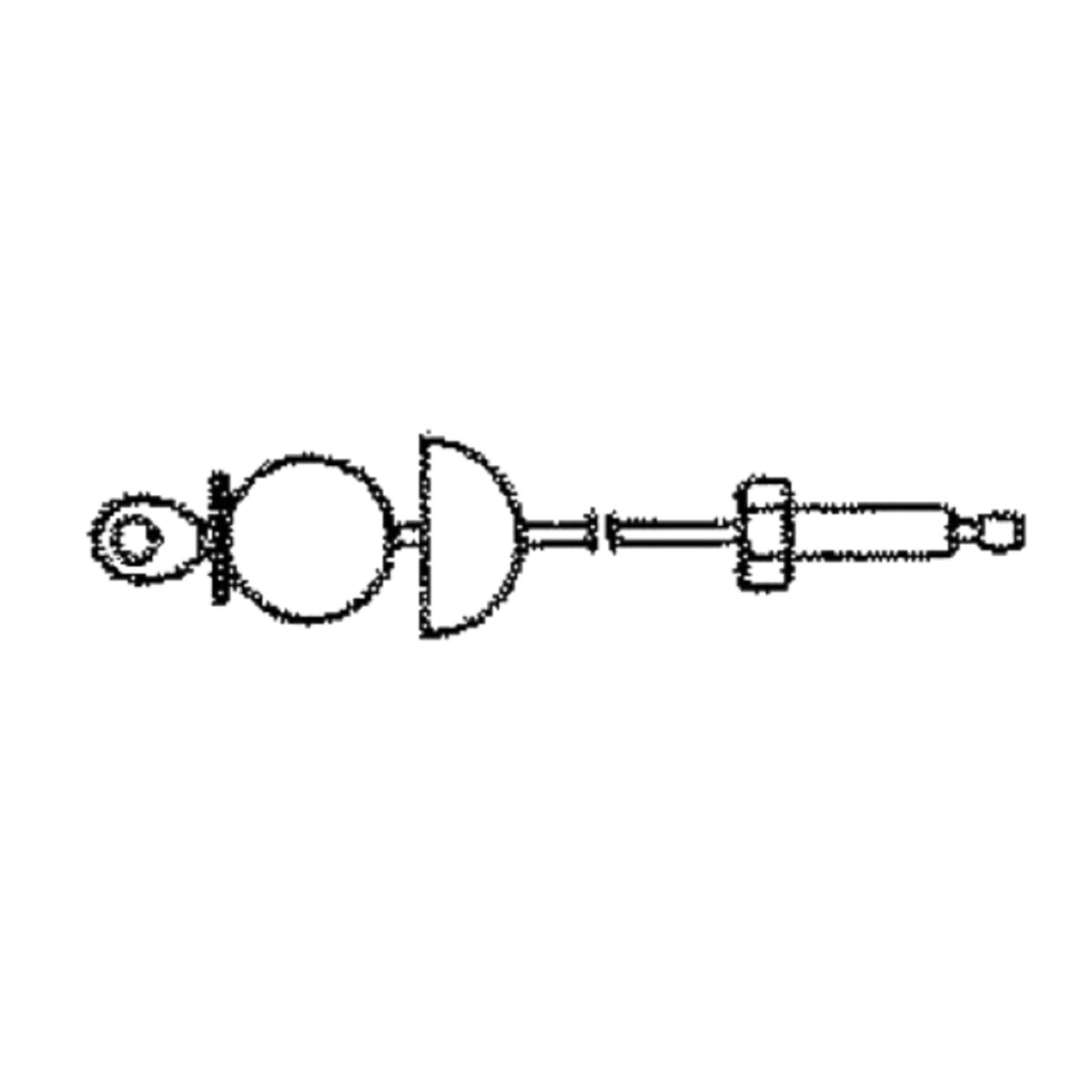 Marcy ADV-9001 Strength System Upper Cable 169" ADVB66