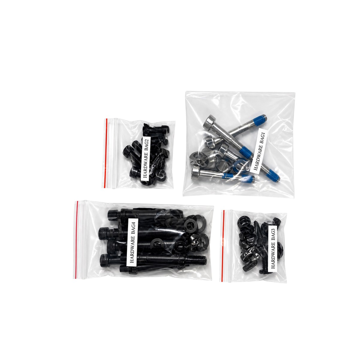 Matrix Fitness Treadmill Hardware Set Semi Assembly 1000442440