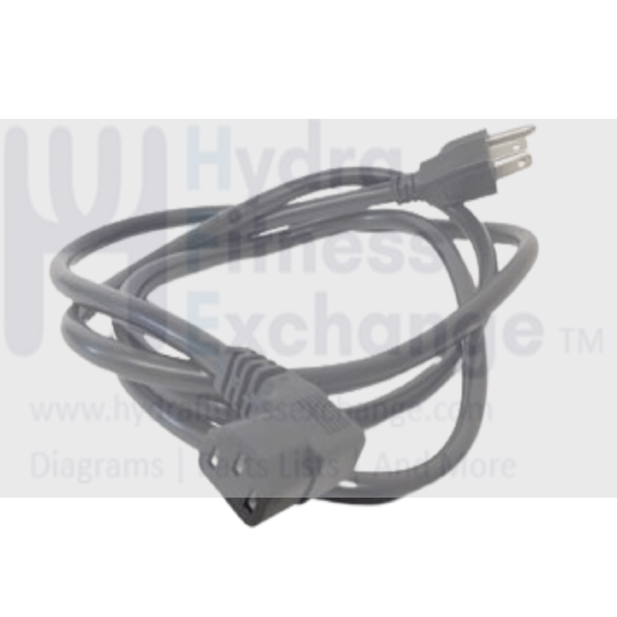 Xterra Spirit Sole Fuel Fitness Treadmill Power Cord Black 14A E060001