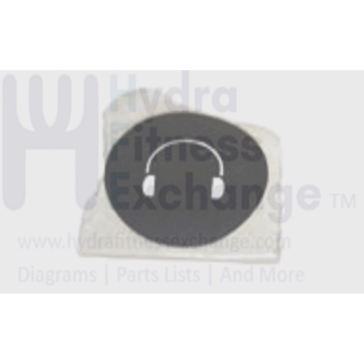 AFG Horizon Vision Fitness Elliptical Audio Out Sticker 077115