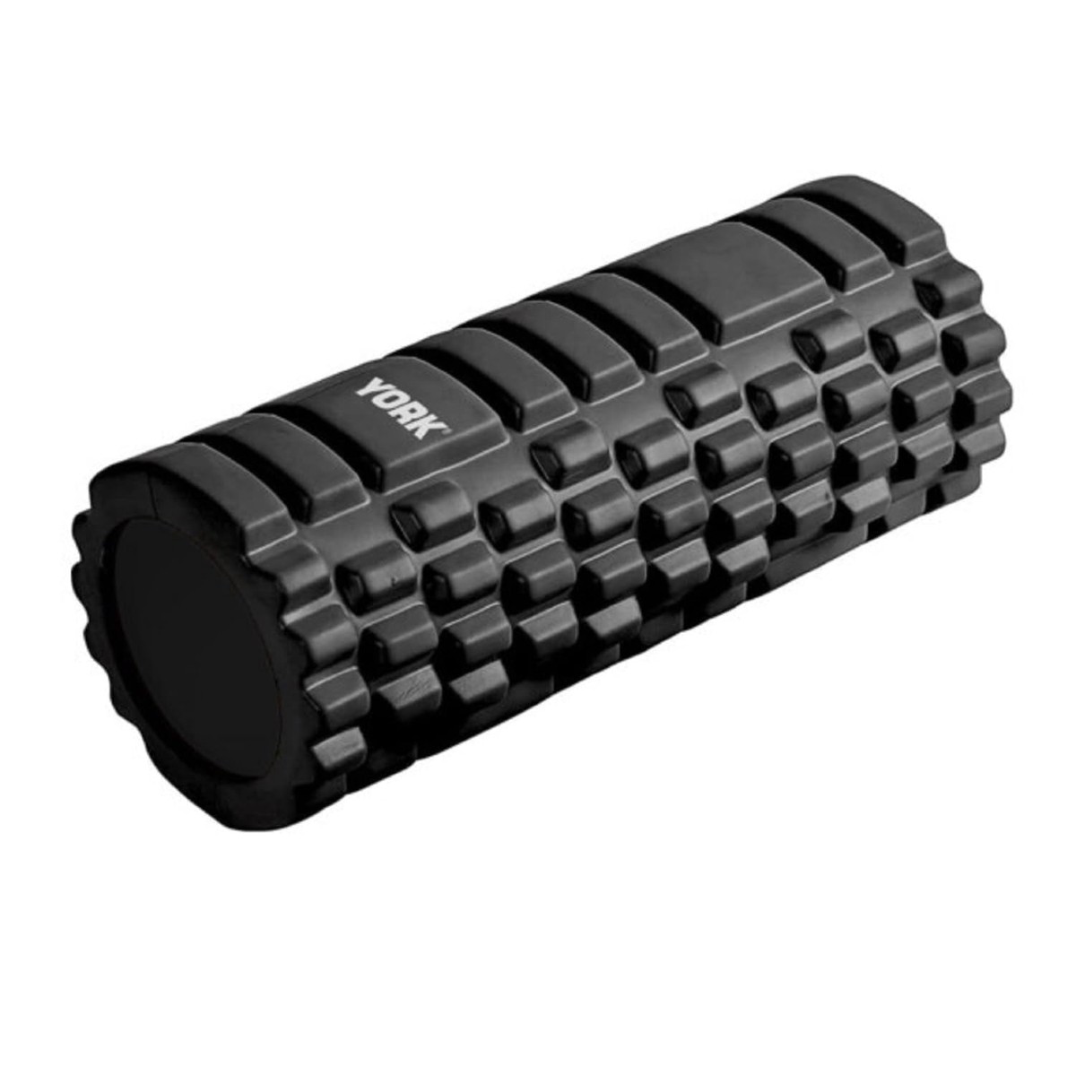 YORK Hollow EVA Foam Roller for Muscle Recovery & Deep Tissue Massage, Medium Density 3D Textured Pilates Yoga Roller for Physical Therapy, Fitness Training & Pain Relief
