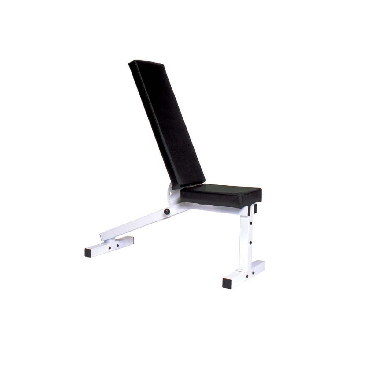 YORK Pro Series 206ID Adjustable Incline Decline Weight Bench White, Multi Position Workout Bench with Heavy Duty Steel Frame for Home Gym Strength Training Equipment
