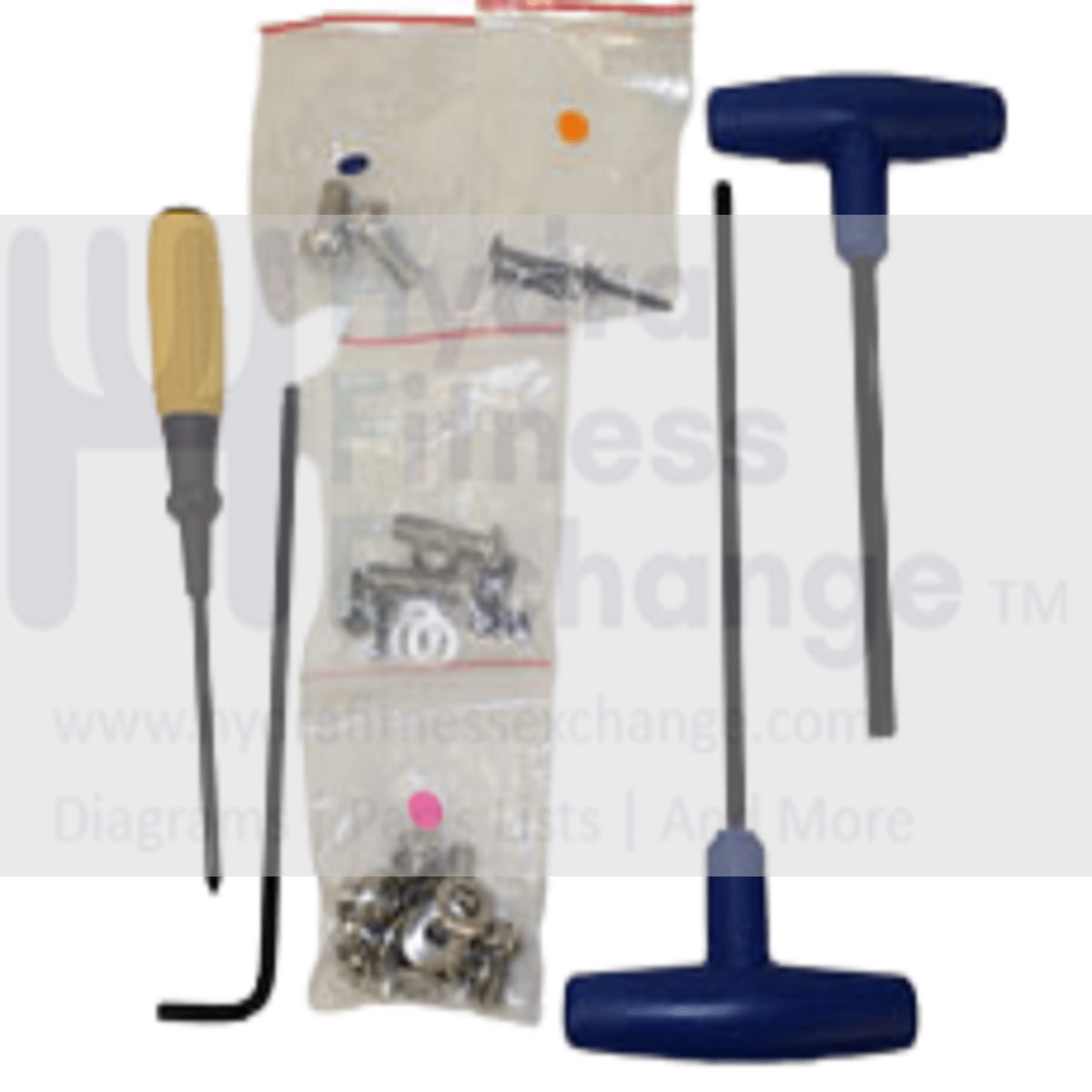 AFG Horizon Fitness 13.0AT - TM333 T4 - TM264 T6 - TM250 Treadmill Hardware Pack 063639-A