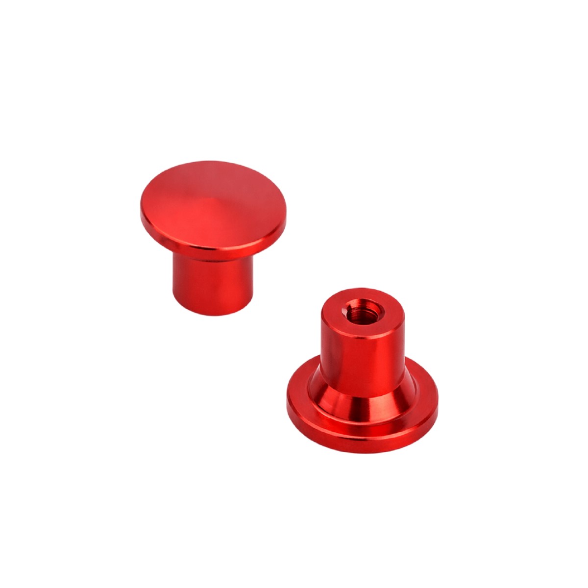 Alumunim Pin Knob Color Red Size 45mm Dia 1/2" | Commercial & Home Gym Strength