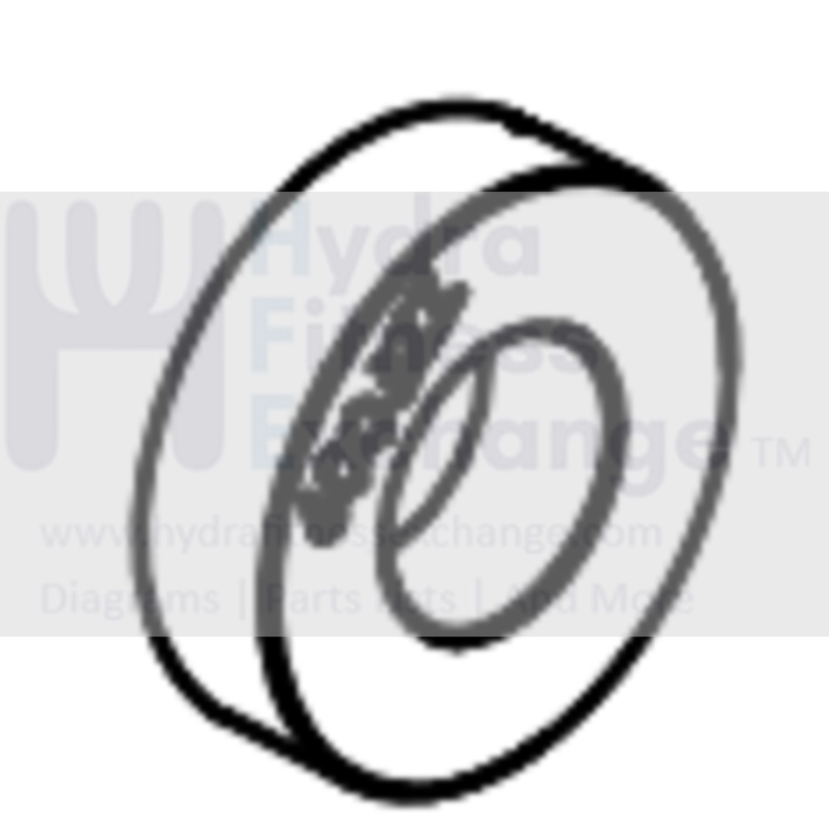 AFG Horizon Fitness 2.0AE - EP185 CE9.2 - EP543 Elliptical Roller Axle Wheel