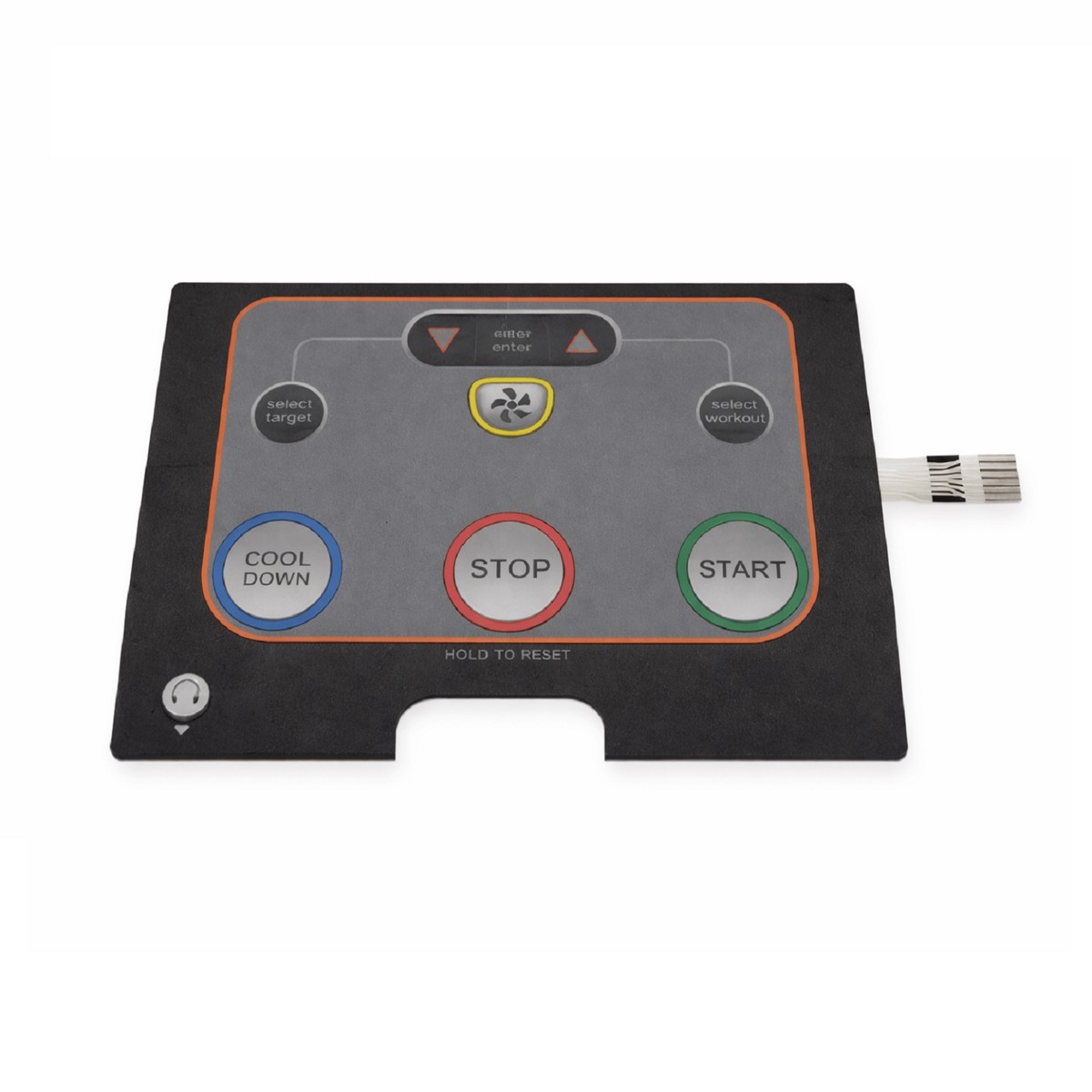 AFG  3.5AT - TM659B Treadmill Main English Console Overlay 1000362352