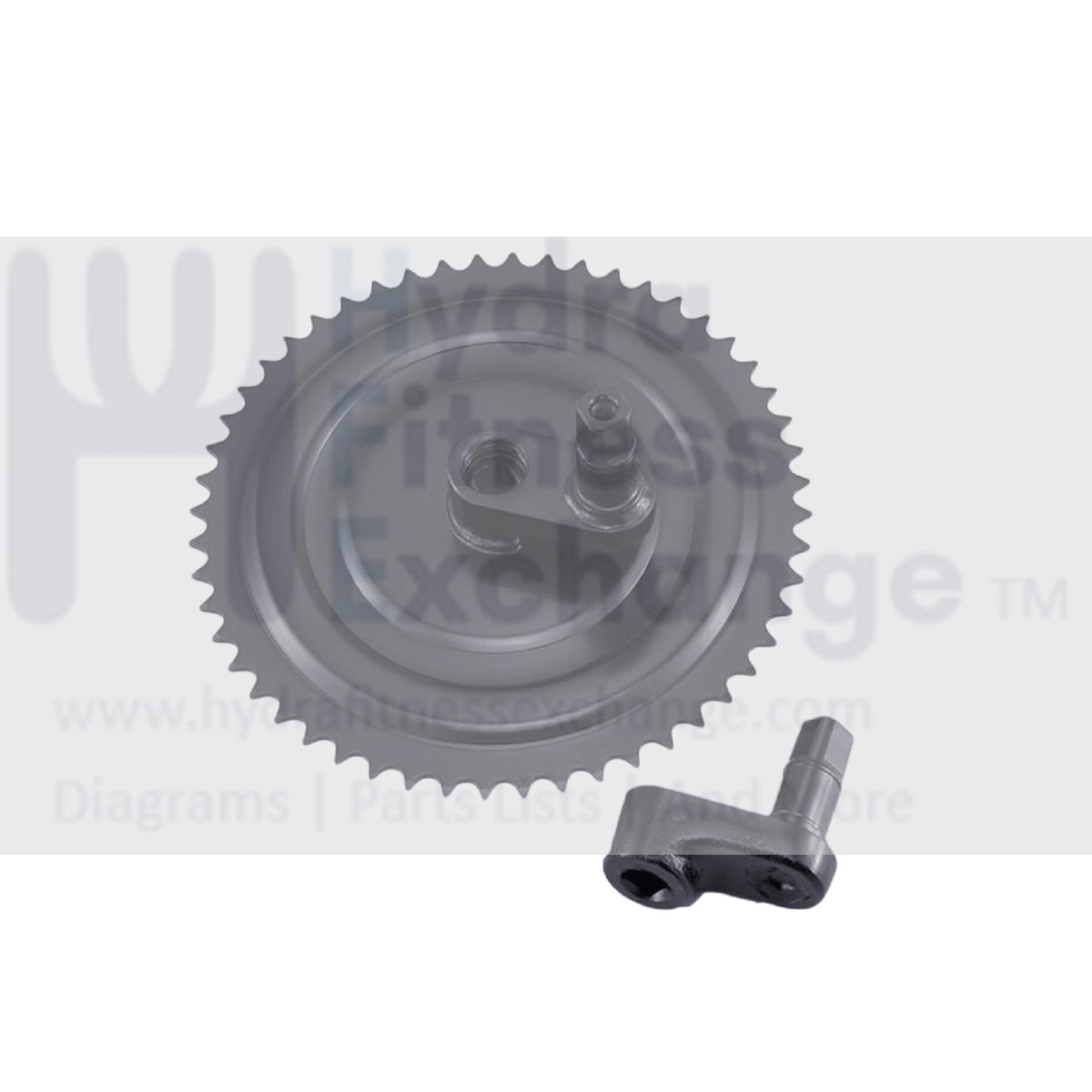 Crank Sprocket Gear Set 52 Teeth 52t For Stationary & Exercise Bike | Elliptical
