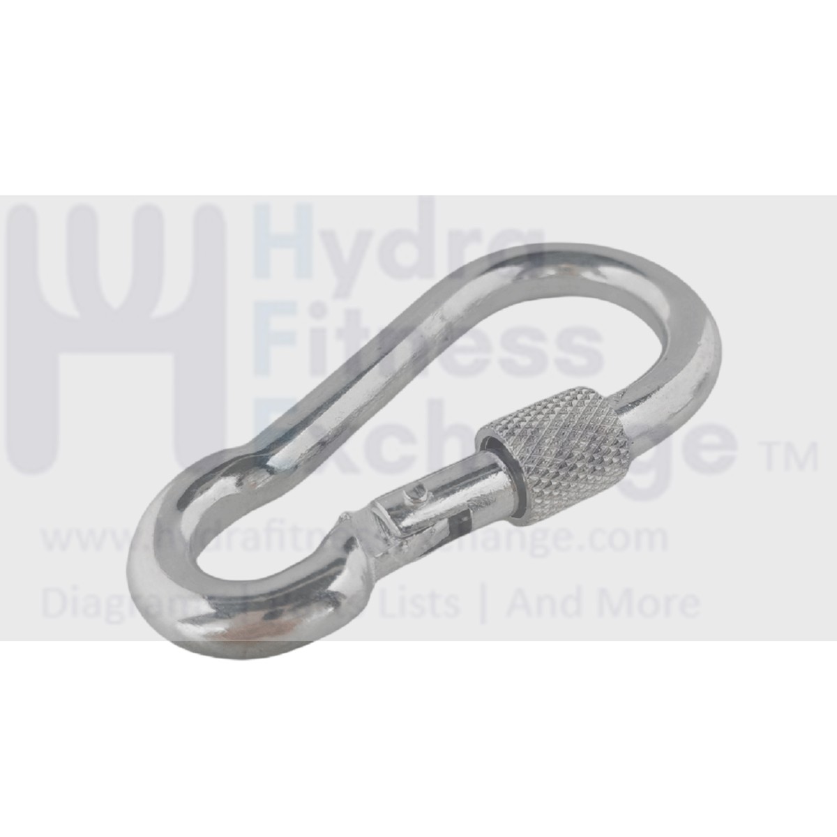 Twist UnLock - Locking Snap Link Clip (Caribener) For Cable Gym Attachment 8 x 80 Strength System