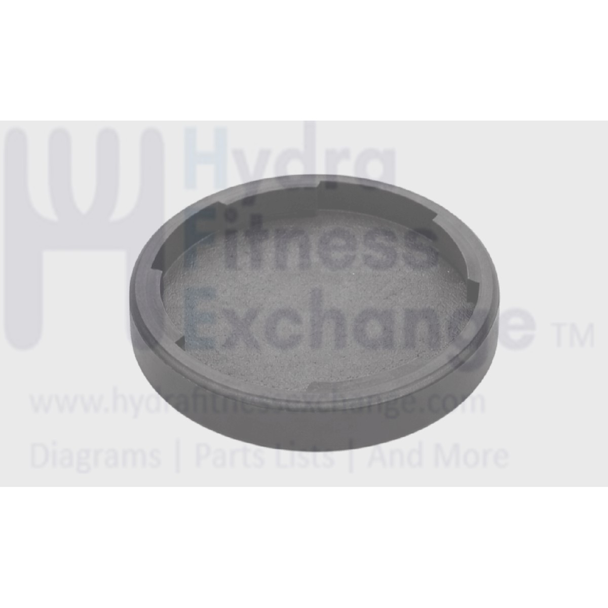 Budget Round Foot Foundation Pad  Heavy Cardio Equipment Floor Protector - Leveler Seat - Size dia 88MM