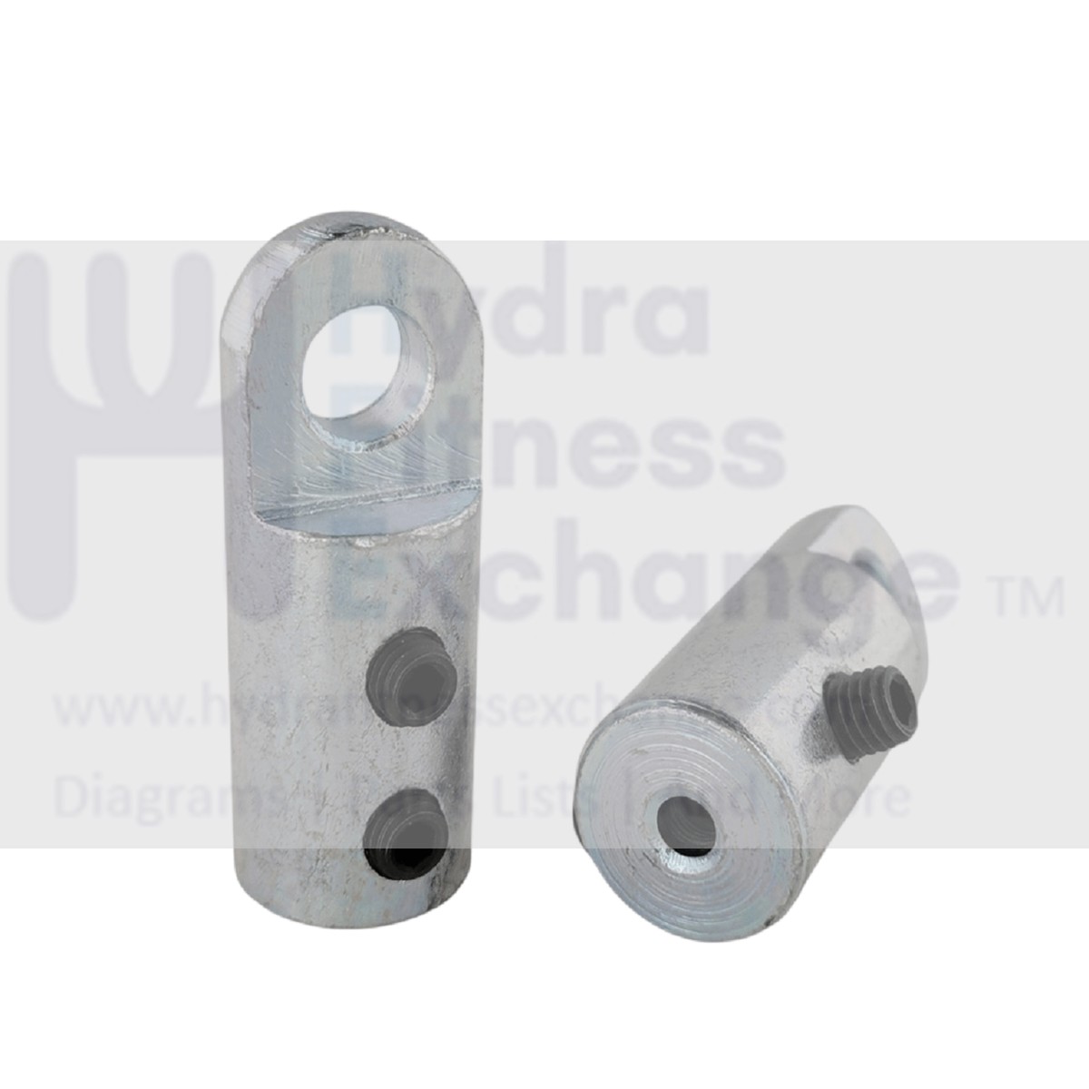 Crimpless Connector For Wire Rope - Steel Gym Cable - with 3 Screws Size 65 x 25 Strength System