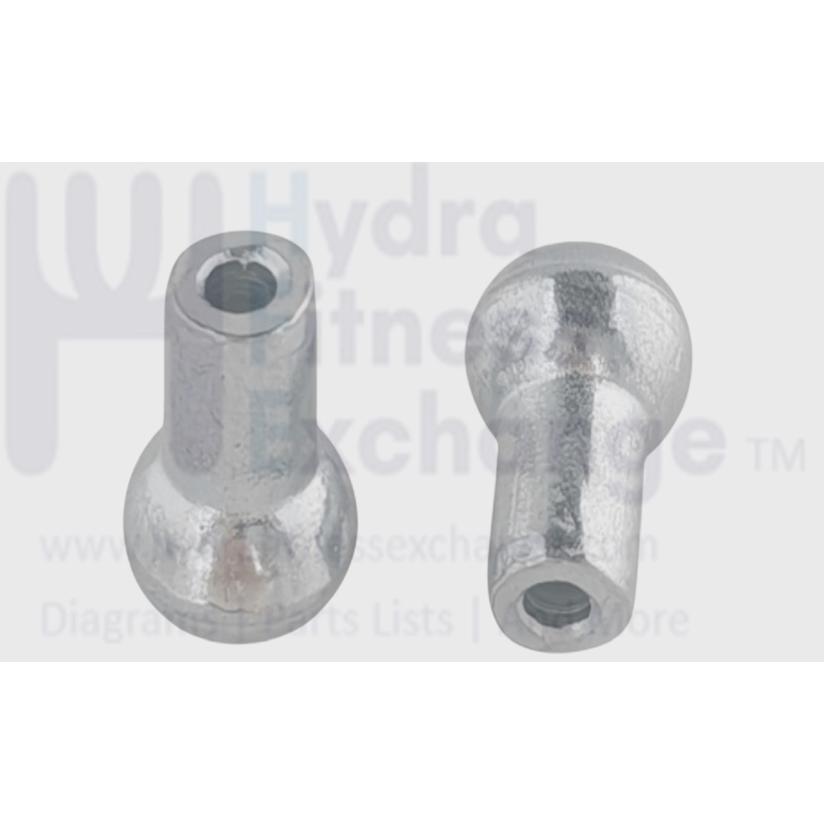 Steel Rope Shank Ball Stop for 4mm Cable Size 12.5 x 9od - 5.5id Strength System