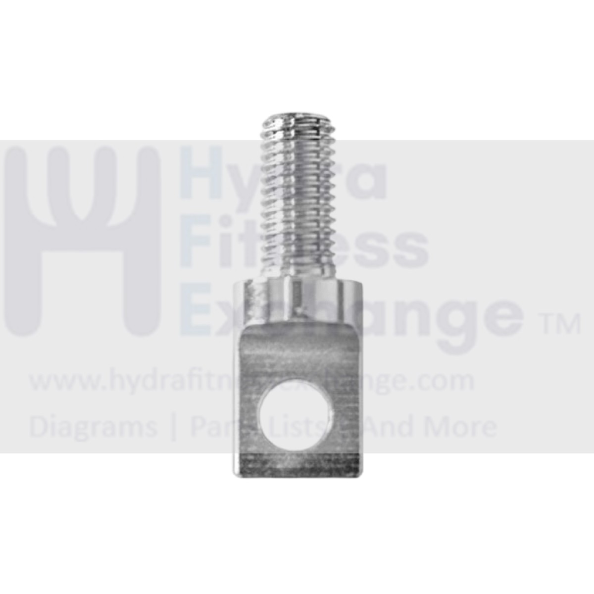 Strength System Cable Connector M12 x 55L x 10id Hole Gym Cable Replacement