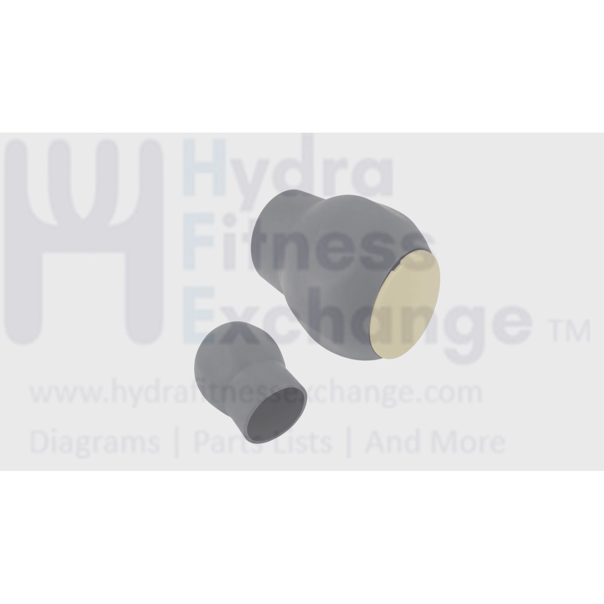 Technogym PlasticAdjustment Knob  45mm (1.77")  60mm (2.36") For Commercial Cable Gym