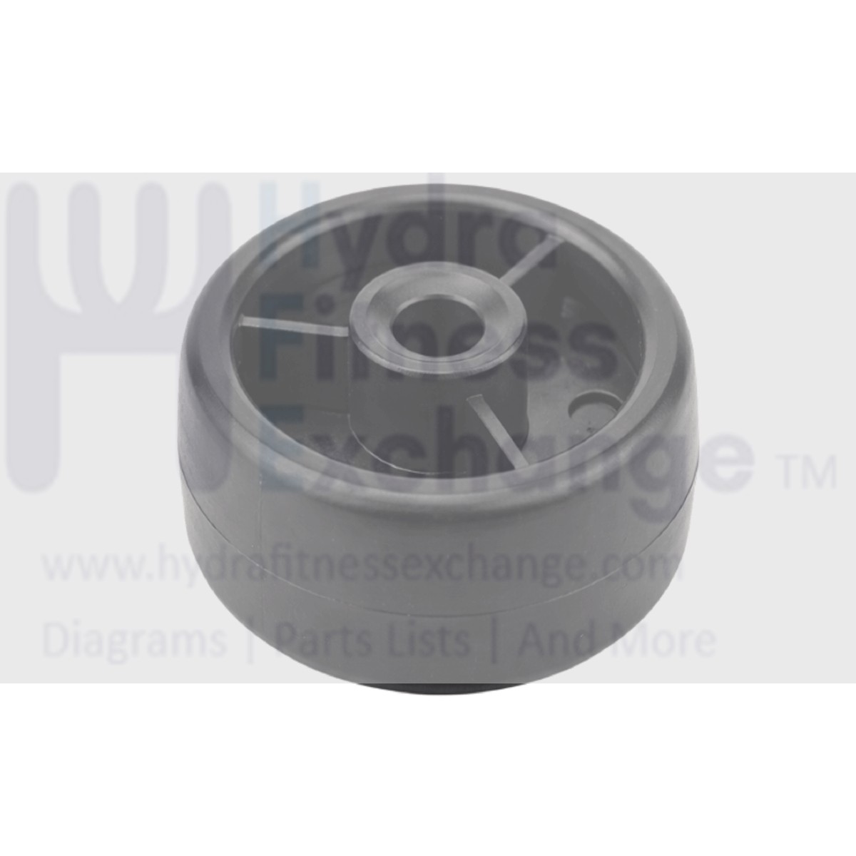 Transport Wheel D50 1.97" | ID8mm .31" | H20 .79" 53804 For Treadmill & Elliptical