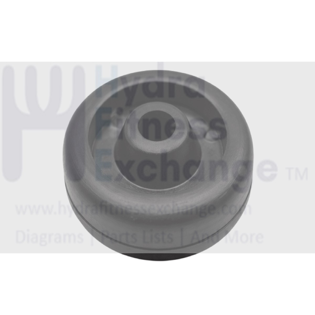 Transport Wheel D55 2.17" | ID8mm .31" | H24 .94" | H18 .71" MPN 59074 For Treadmill & Elliptical