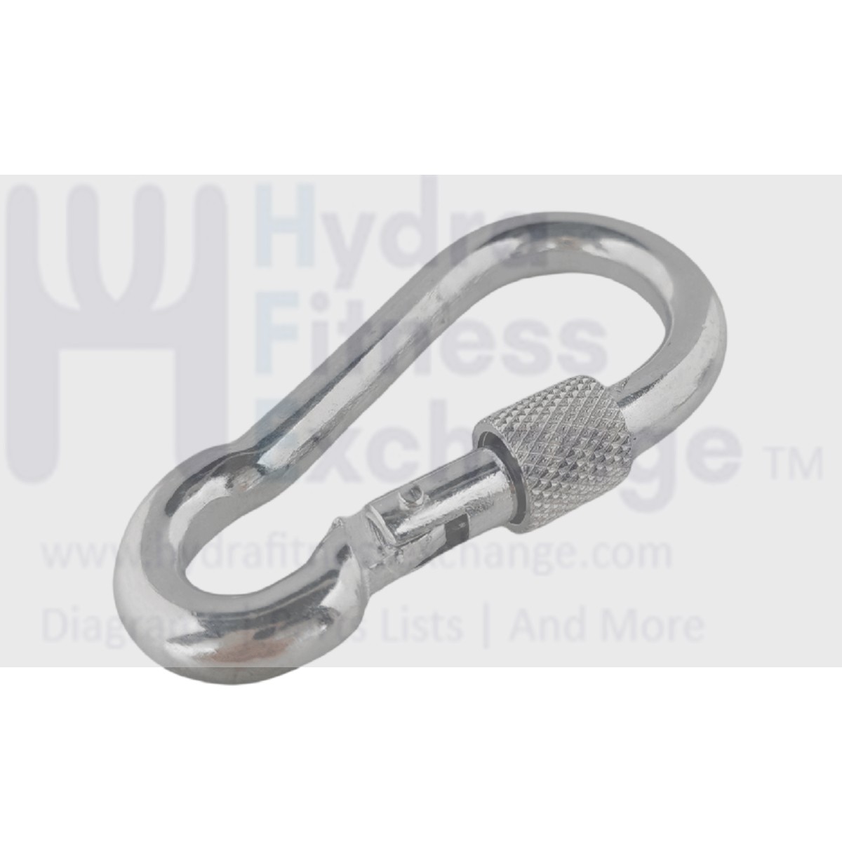 Twist UnLock - Locking Snap Link Clip (Caribener) For Cable Gym Attachment 6 x 60mm Strength System