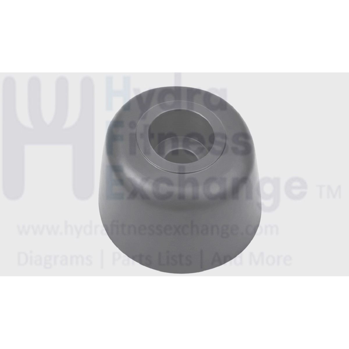 Weight Stack Rubber Bumper OD 25mm & H 12mm & ID of Hole 10mm Strength System