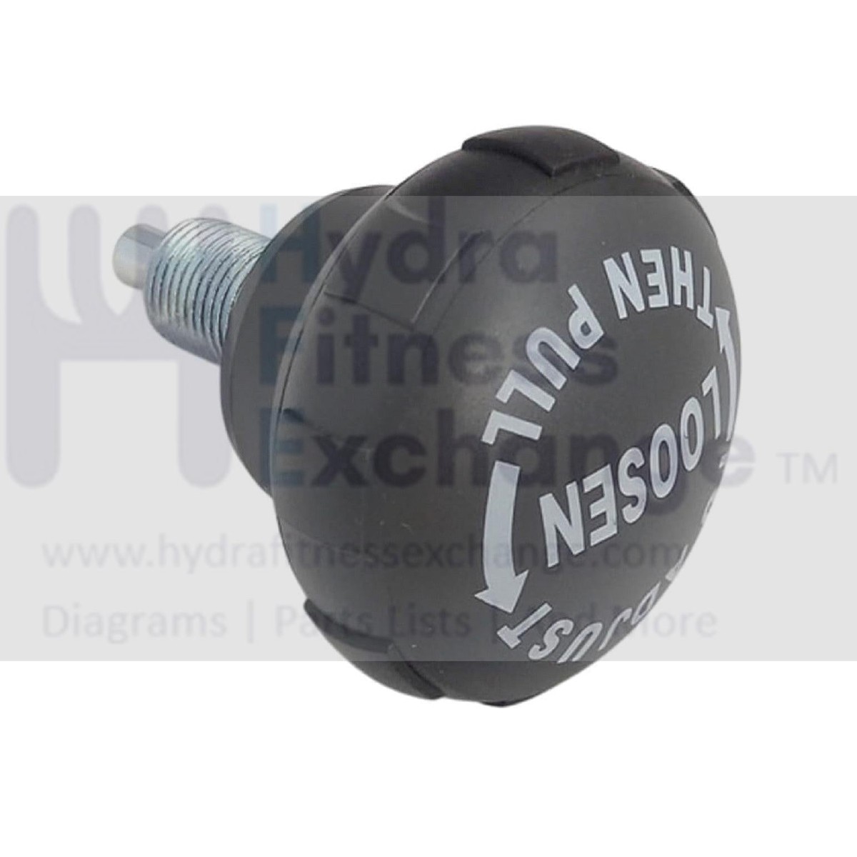 Yellow/Black Pull Pin 58MM Knob Pop Pin