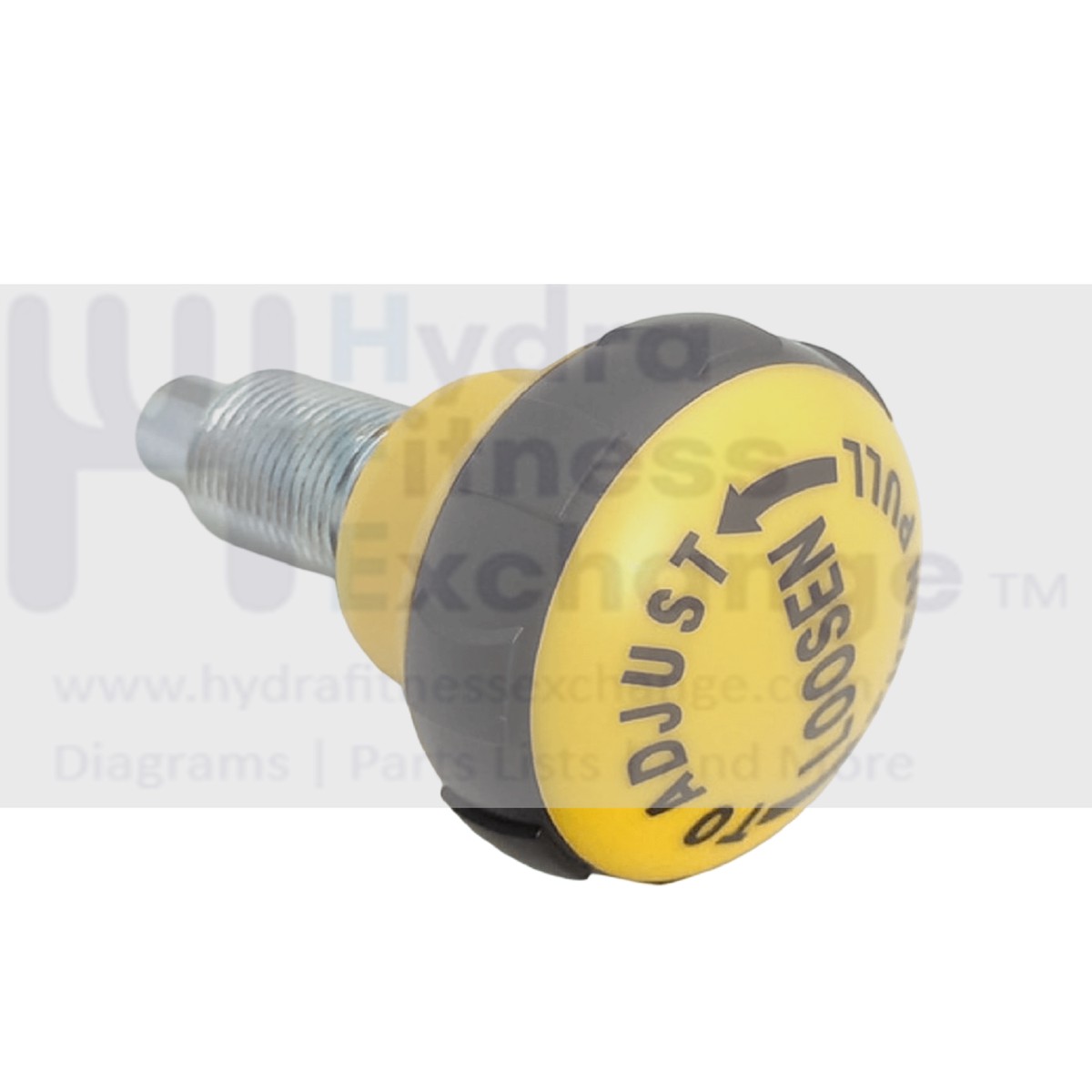 Yellow Pull Pin 58MM Knob Pop Pin M16 x 25mm Works with Stationary Bike