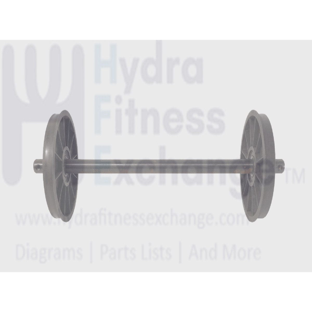 Technogym Skillrun DJJ0AU Treadmill Rear Axle Idler Roller System 174201