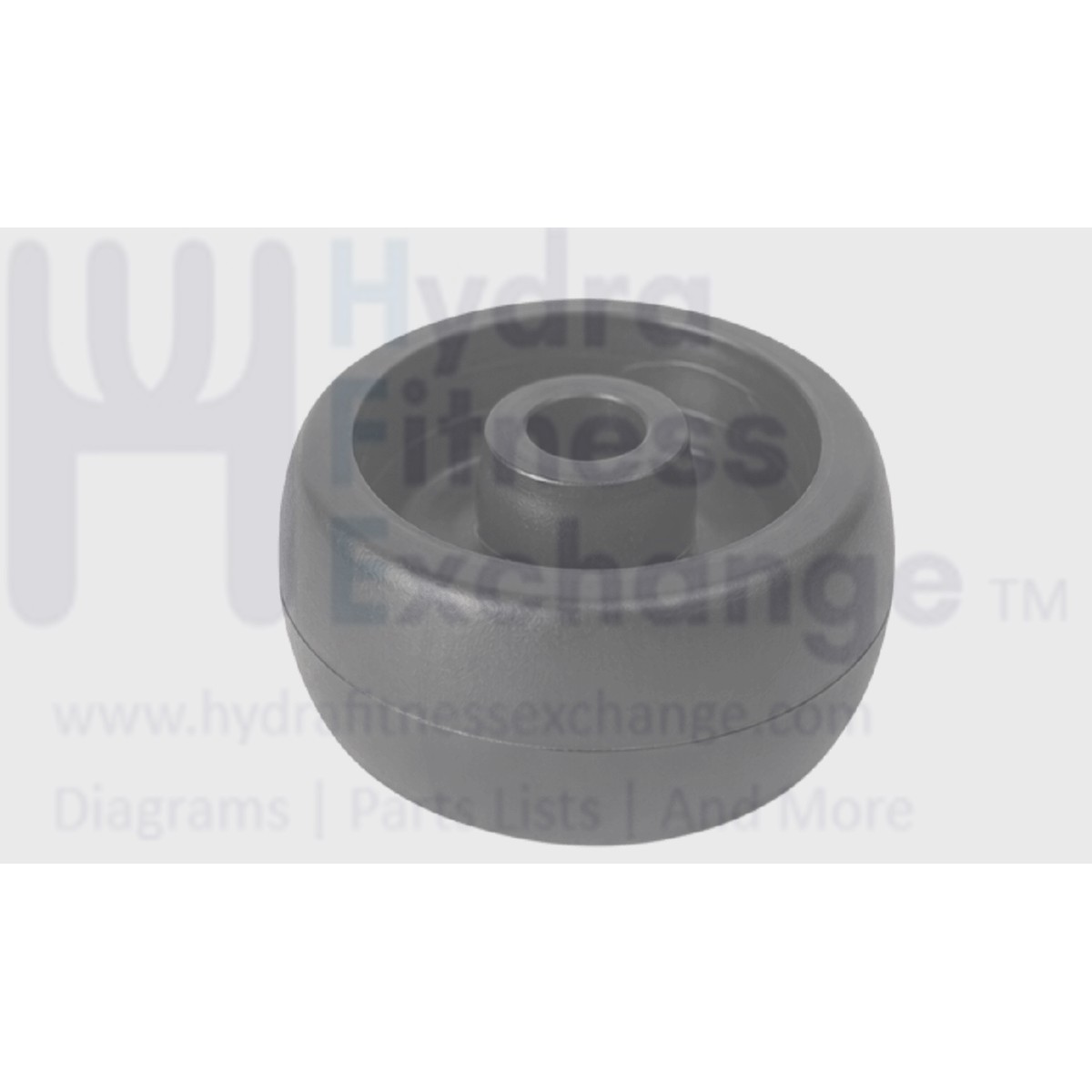 Transport Wheel D48 1.89" - ID8mm .31" - H20mm .79" For Treadmill & Elliptical