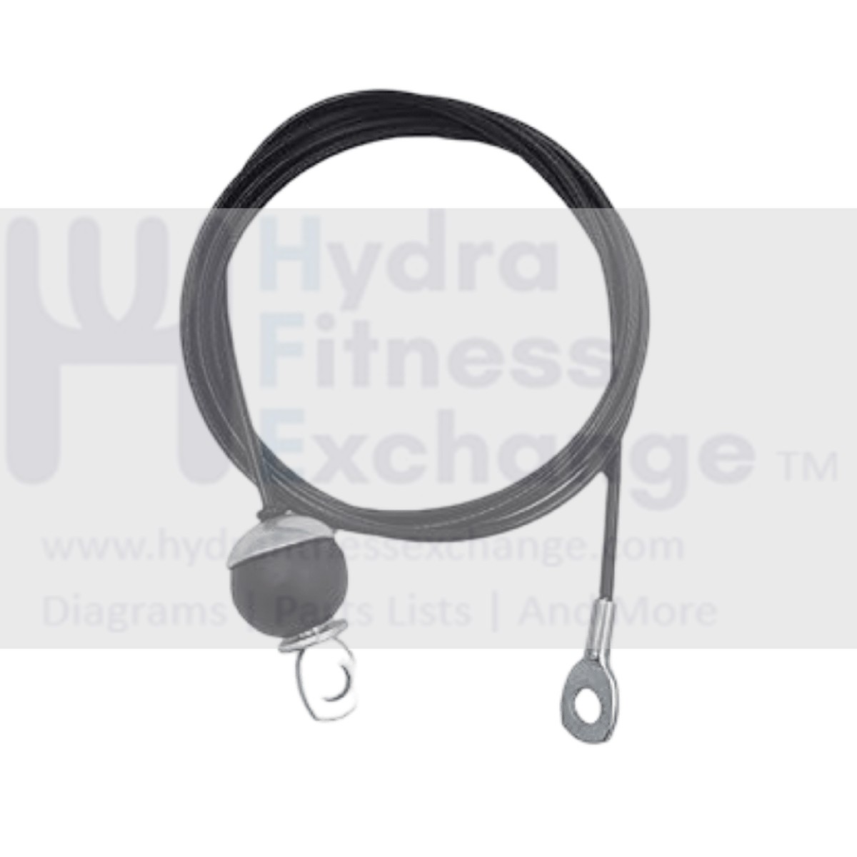 Weider Long Cable Replacement for Strength System Equipment Custom Part 168046