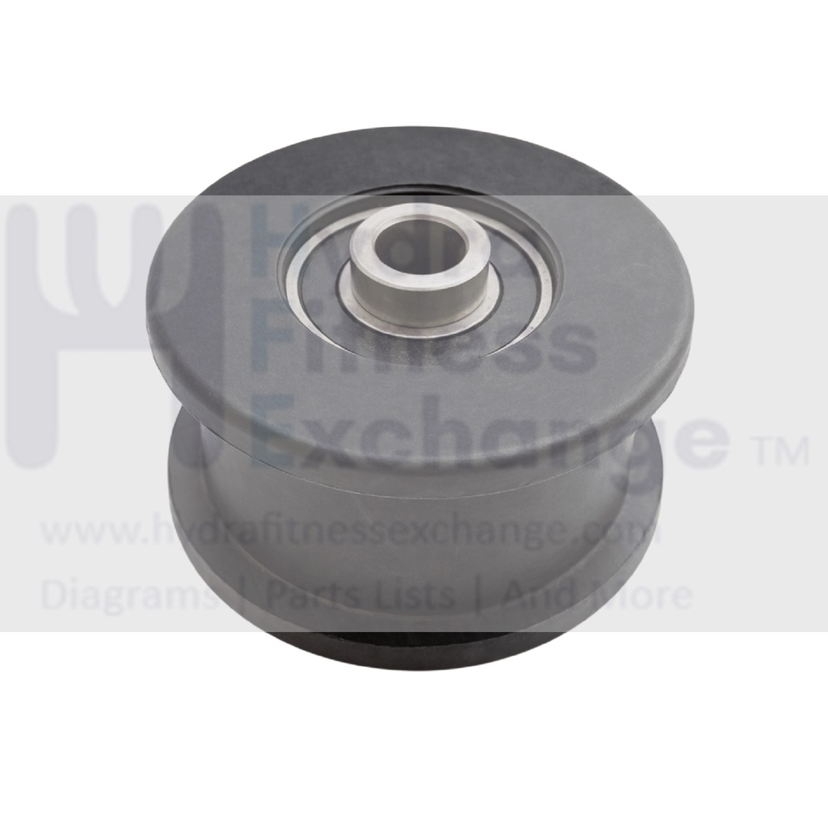 Wide Idler Pulley Wheel Size 80mm 3.15" OD - 32mm 1.26" W- 43mm 1.69" Hub Width  Commercial Cardio & Strength Equipment