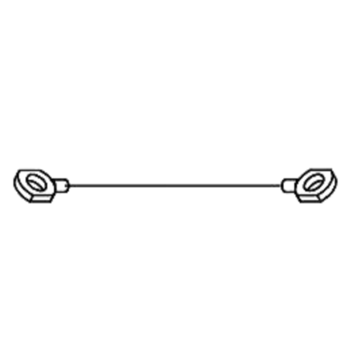 BodySolid Powerline PLM180X Strength System Lat Cable 2580mm D11PLM