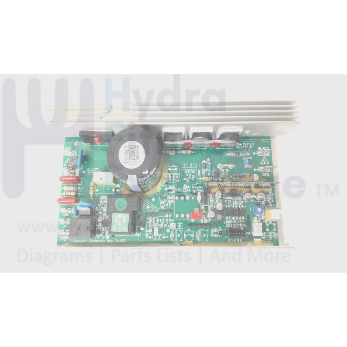 Bowflex T25i T56i Treadmill Lower Motor Control Board Controller MFR-A002030218