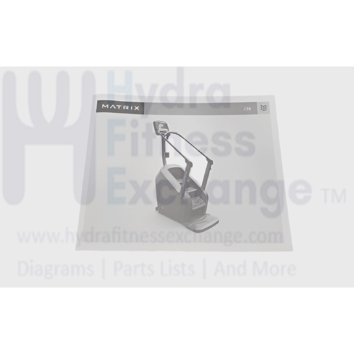 Matrix Fitness CS31 Stepper Step English Owner,s Manual Assembly 1000404426