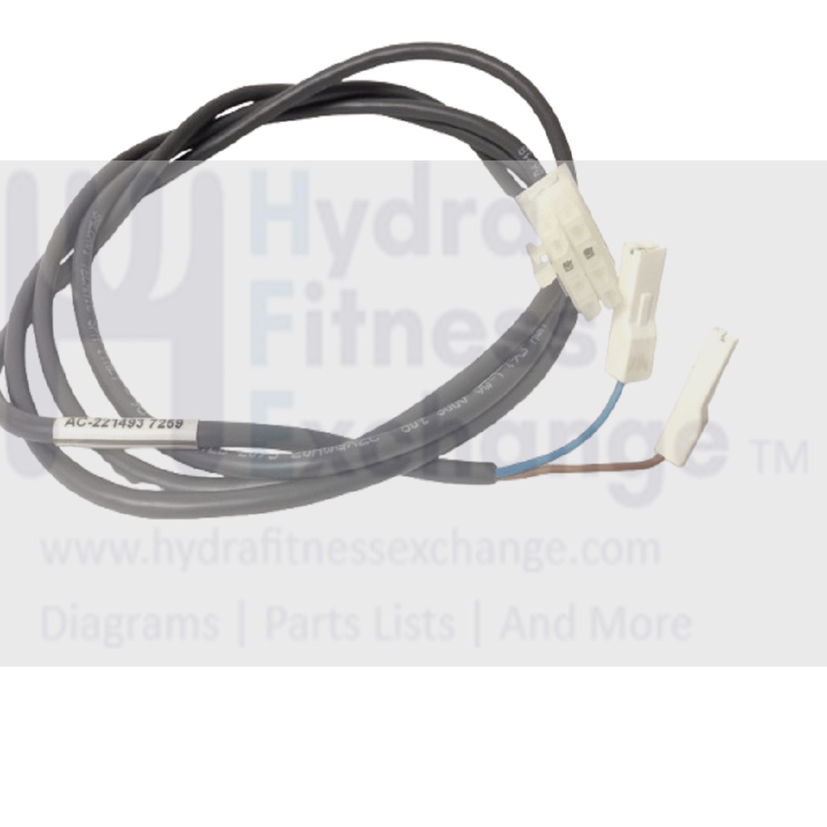 Technogym Treadmill 2 Pin Blue Brown Power Wire Harness 0WCU0967AA
