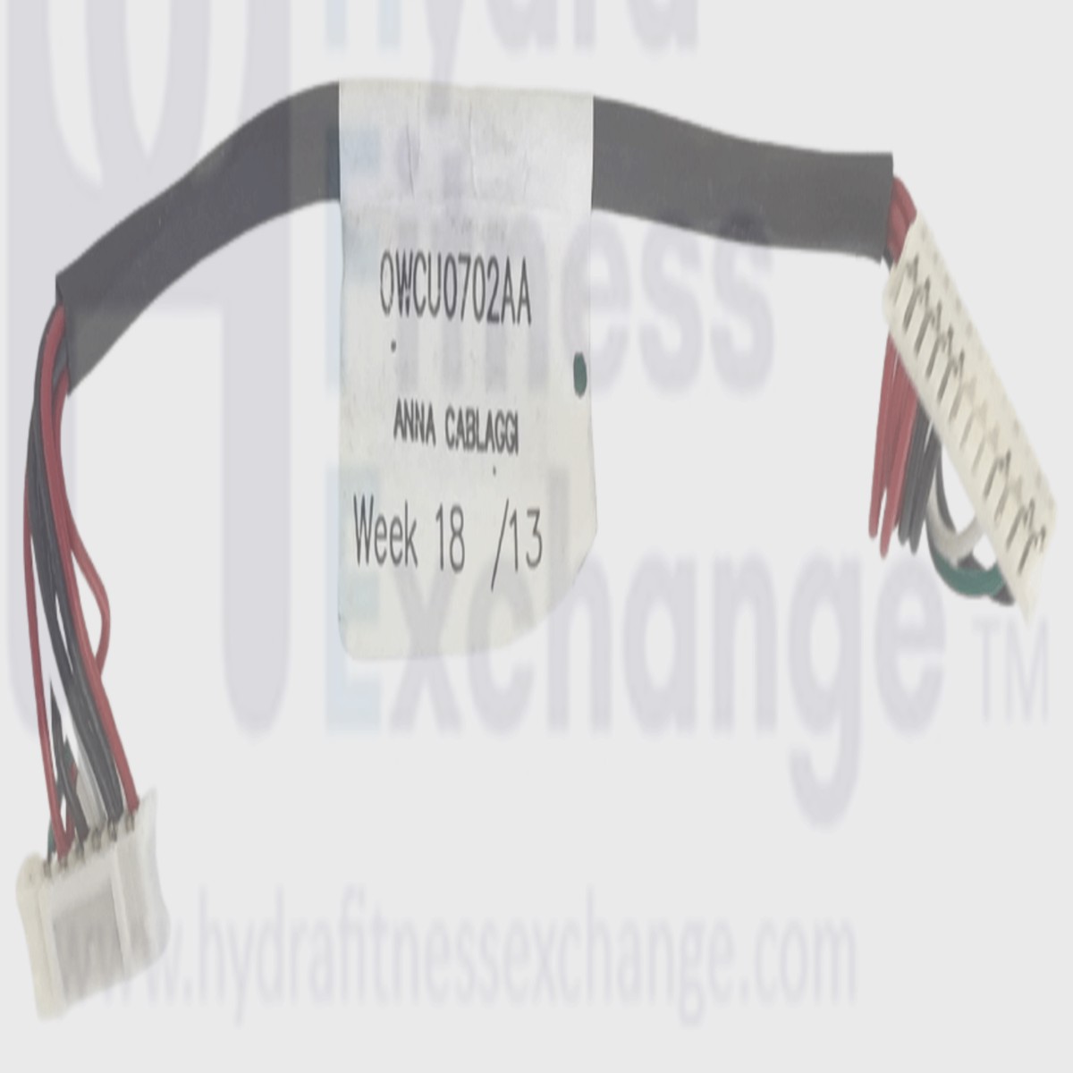 Technogym Run Now 700 Treadmill Console Display Wire Harness 0WCU0702AA