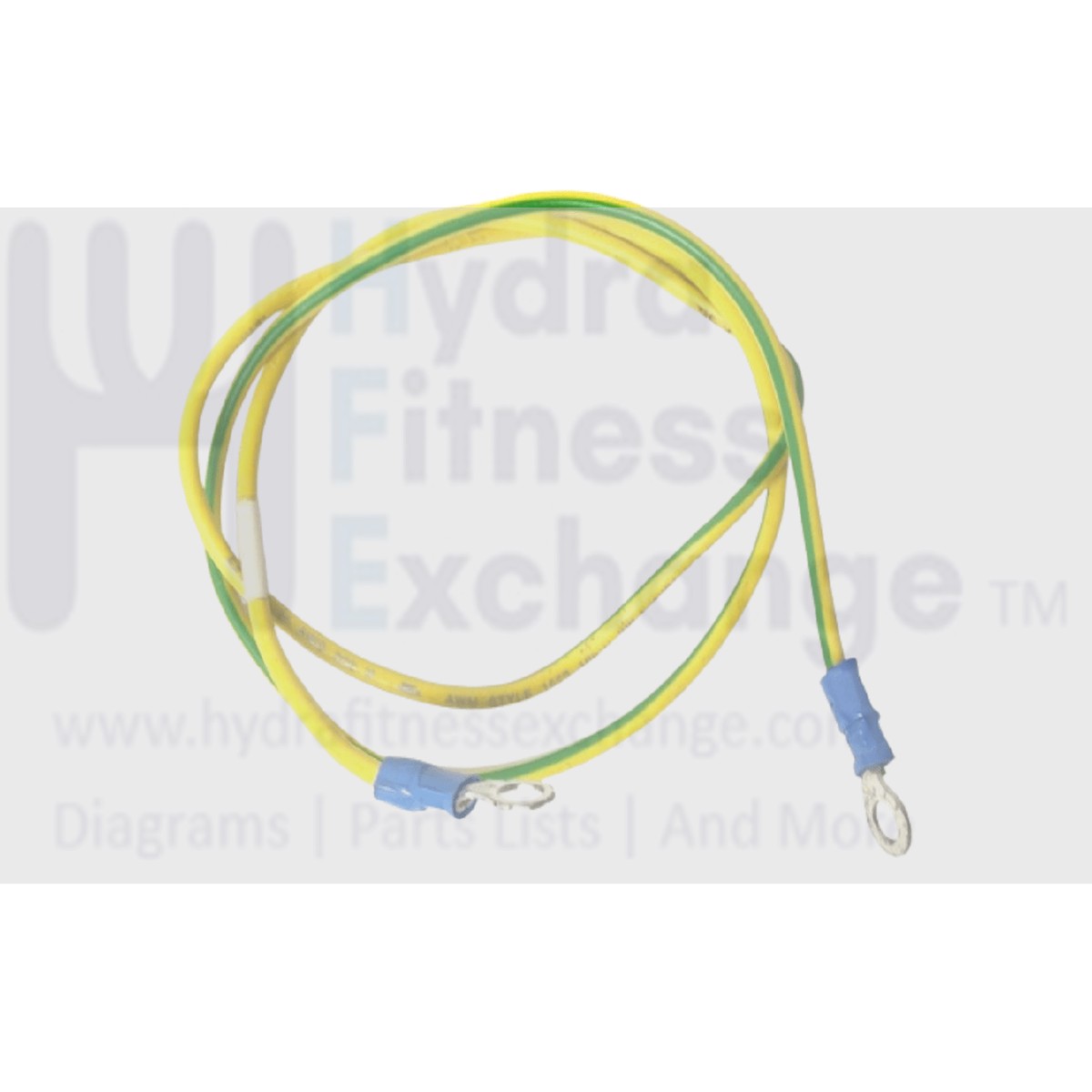 Technogym Treadmill Yellow Green Ground Cable 0WCU0968AA