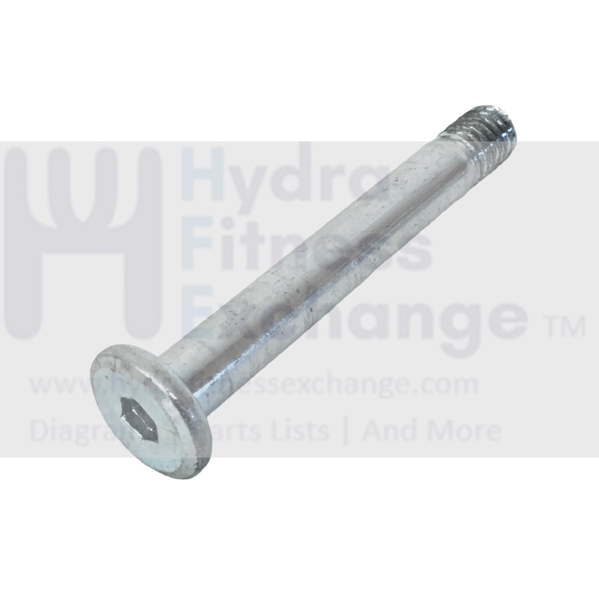 Bowflex Strength System Bolt Pivot Axle Chrome Seat M8-1.25 x 60mm