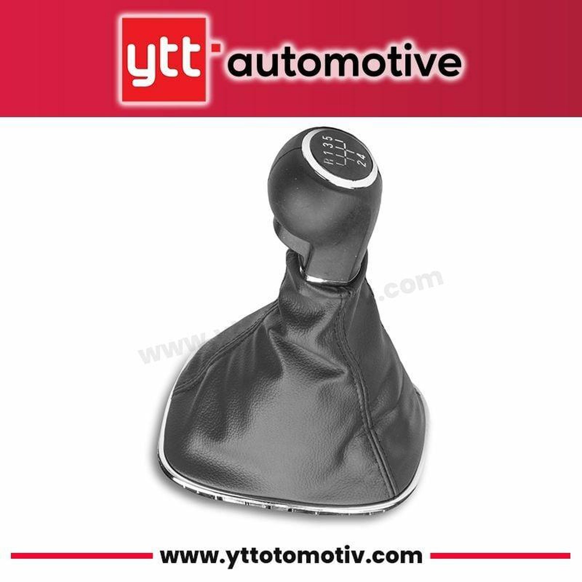 YTT Y2368 Gear Boot + Knob Compatible with Opel Corsa